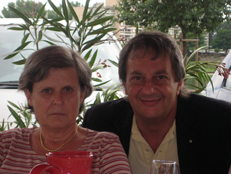 Roberto Turri con la presidente del Comité des Liaisons Internationales, Mme. Françoise Dickson. (© Foto: C.Ferri)