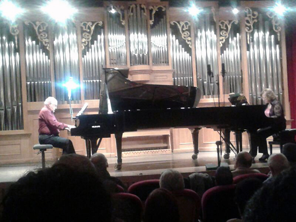 Concerto pianistico del duo Giovanna Buratti e Vincenzo Cerutti.